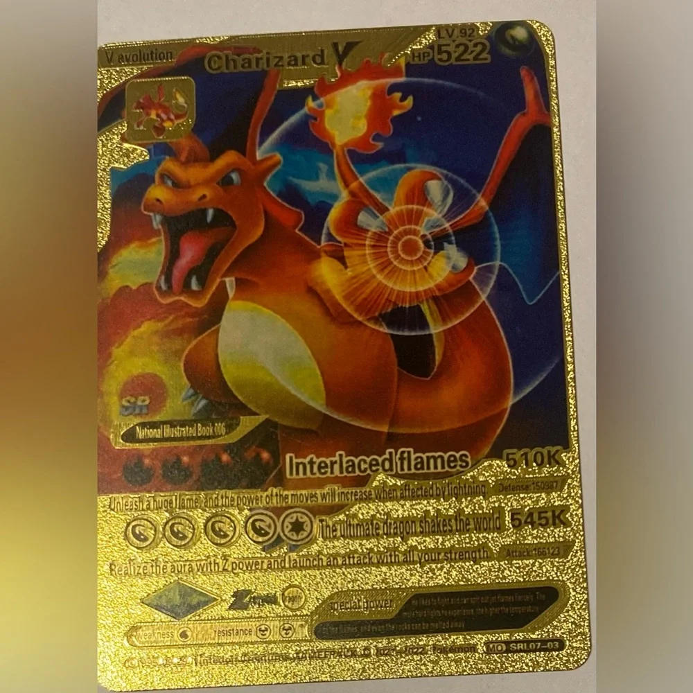 Pokemon | Games | Gold Foil Charizard V | Poshmark Pokemon | Games | Gold Foil Charizard V | Poshmark
